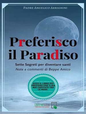 cover image of Preferisco il Paradiso